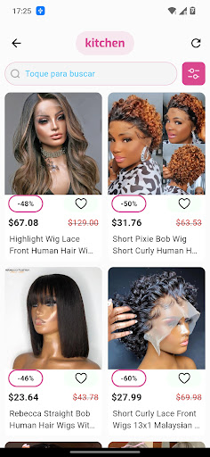 Human Hair Wig Wholesale Store ekran görüntüsü