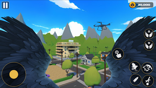 Cute Bird Flying Game ekran görüntüsü