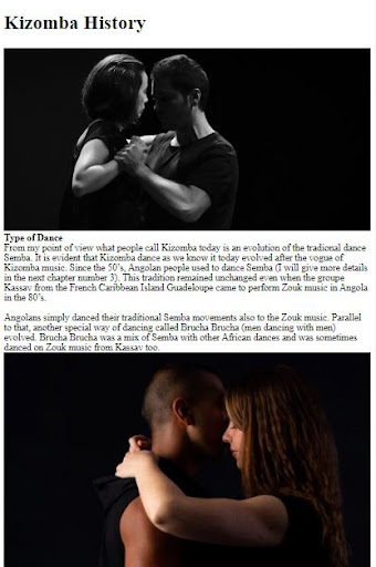 How to Kizomba Dance ekran görüntüsü