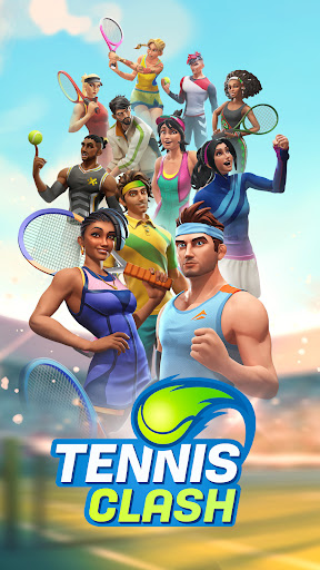 Tennis Clash: Çevrimiçi oyun ekran görüntüsü