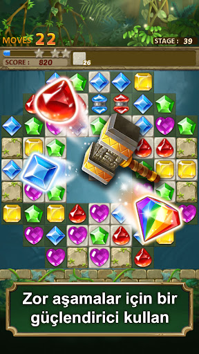 Jewels Jungle : Match 3 Puzzle ekran görüntüsü