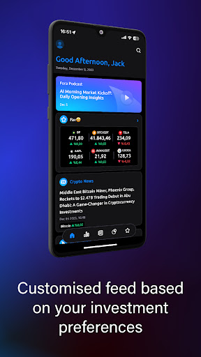 Fora: Crypto & Stock News ekran görüntüsü