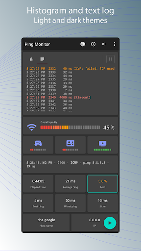 Pingmon - network ping monitor ekran görüntüsü