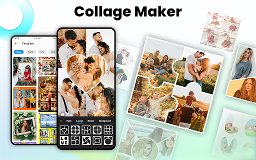 FotoCollage, fotoğraf editörü ekran görüntüsü