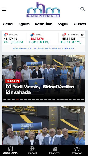 Mersin Haber Merkezi ekran görüntüsü