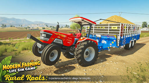 Modern Farming Life Sim Game ekran görüntüsü