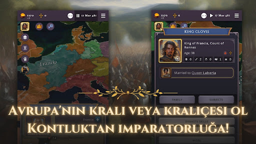 Clovis Medieval Grand Strategy ekran görüntüsü