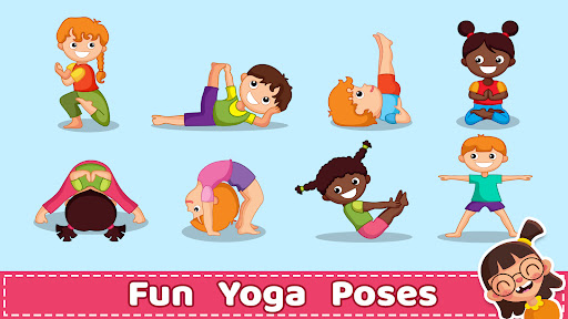 Çocuklar ve fitness için Yoga ekran görüntüsü