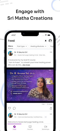 Swara Samyoga Music Healing ekran görüntüsü