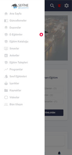 Sefine Akademi ekran görüntüsü