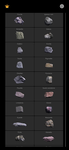Mineral Atlas 3D ekran görüntüsü