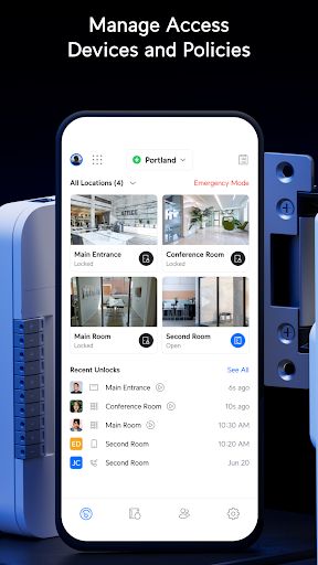 UniFi Access ekran görüntüsü