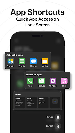 App Shortcuts On LockScreen ekran görüntüsü