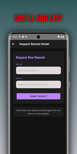 Remote for Bestar tv ekran görüntüsü