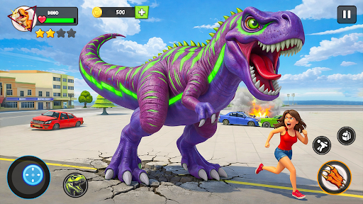 Open World Dino Game ekran görüntüsü