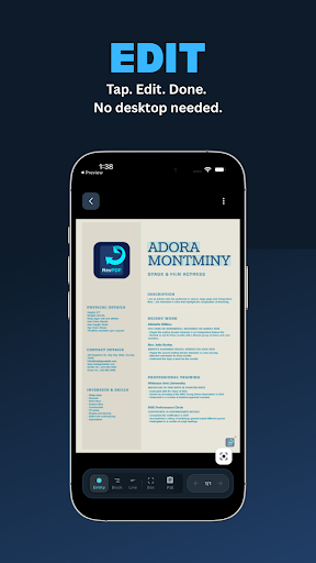 RevPDF: PDF Editor & Converter ekran görüntüsü