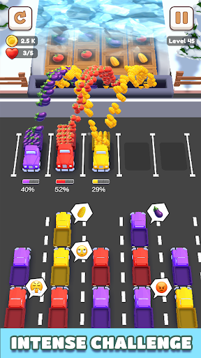 Fruit Jam Delivery 3D ekran görüntüsü
