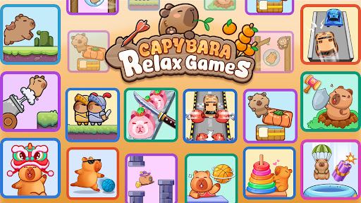 Capybara Relax Games ekran görüntüsü