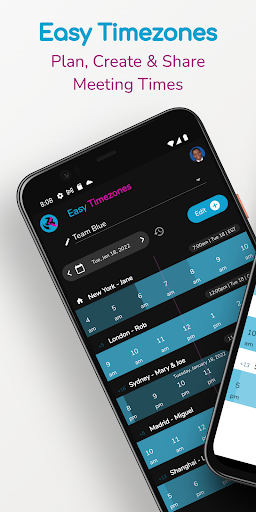 Easy Timezones Time & Widgets ekran görüntüsü