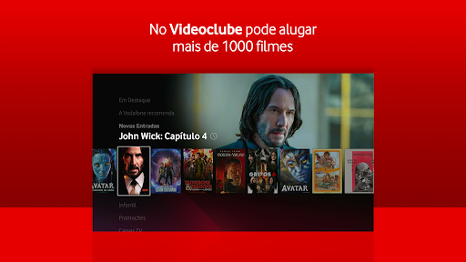 Vodafone TV ekran görüntüsü