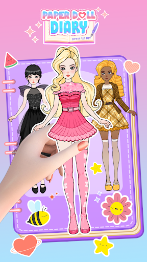 Paper Doll Diary: Dress Up DIY ekran görüntüsü