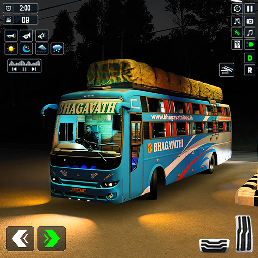 Hill Bus Driving Bus Game 3D ekran görüntüsü