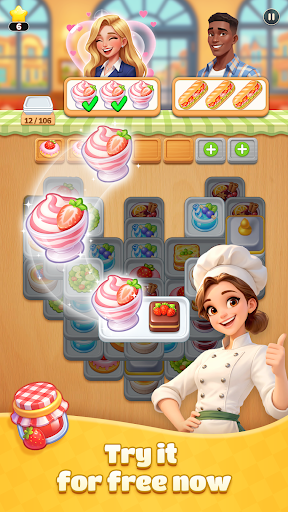 Tile Flavor: Matching Game ekran görüntüsü