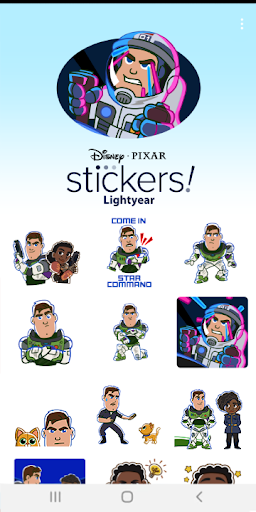 Pixar Stickers: Lightyear ekran görüntüsü