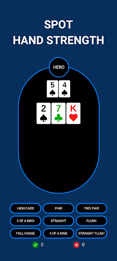 Poker Trainer - Learn poker ekran görüntüsü