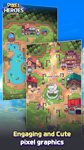 Pixel Heroes Adventure : MMO ekran görüntüsü