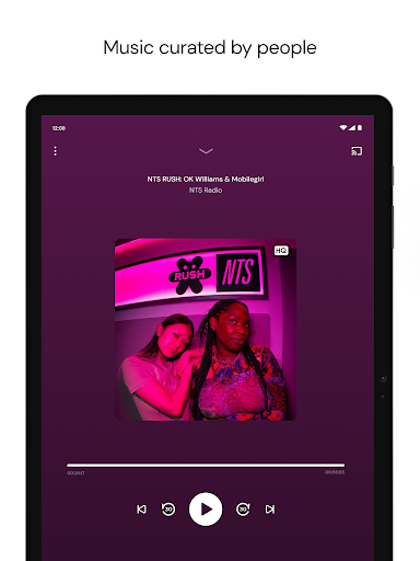 Mixcloud-Radyo ve DJ miksleri ekran görüntüsü