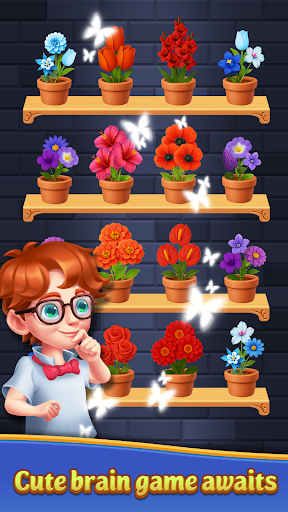 Flower Merge - Triple Puzzle ekran görüntüsü
