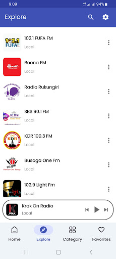 BlueWave Radio Uganda ekran görüntüsü