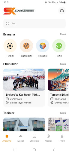 Sportif Kayseri ekran görüntüsü