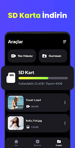Video İndirici - HD ve Kolay ekran görüntüsü
