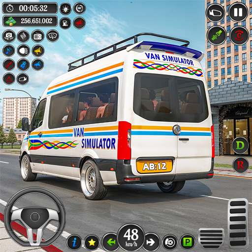 Dubai City Van Driving Games