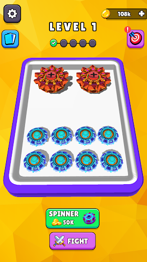 Spinner Merge: Battle Masters ekran görüntüsü