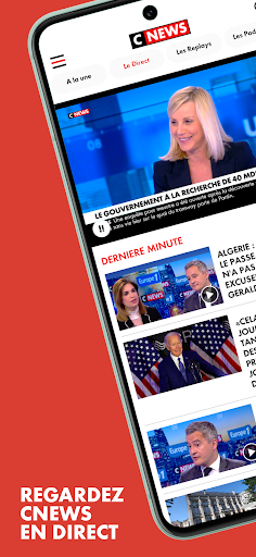 CNEWS - Toute l'Actu en direct ekran görüntüsü