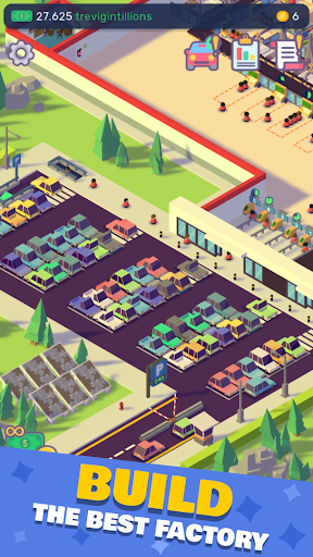 Car Industry Tycoon: Idle Sim ekran görüntüsü