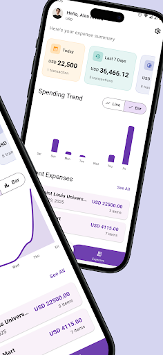 Receipt Scanner Spend Tracker ekran görüntüsü