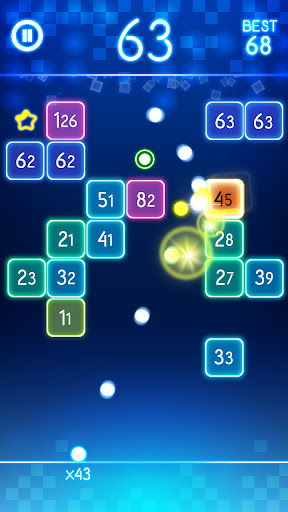 Glow Balls - Bricks Breaker ekran görüntüsü