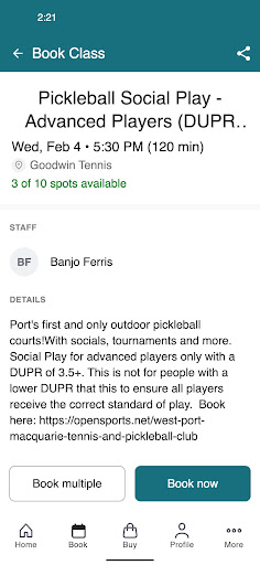 Goodwin Tennis ekran görüntüsü