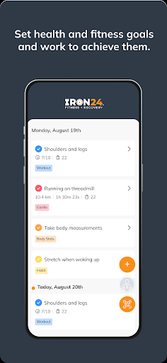 Iron 24 Fitness Recovery ekran görüntüsü