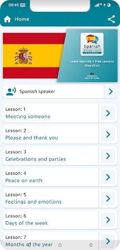 Spanish Lessons: Learn & speak ekran görüntüsü