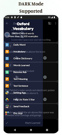 Oxford Vocabulary PRO ekran görüntüsü