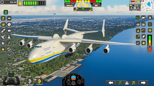 Aeroplane Flight Pilot Game 3D ekran görüntüsü