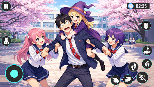 Anime High School Girl Game ekran görüntüsü