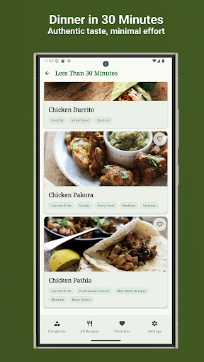Indian Recipes ekran görüntüsü