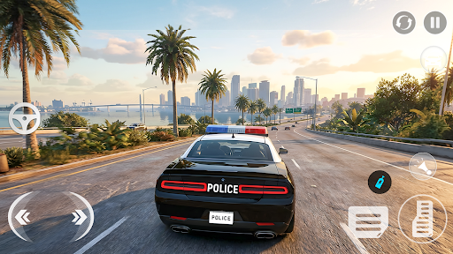 Police officer car simulator ekran görüntüsü