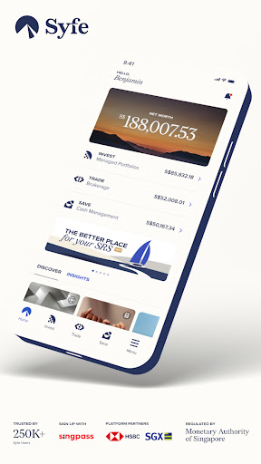 Syfe: Invest, Trade and Save ekran görüntüsü
